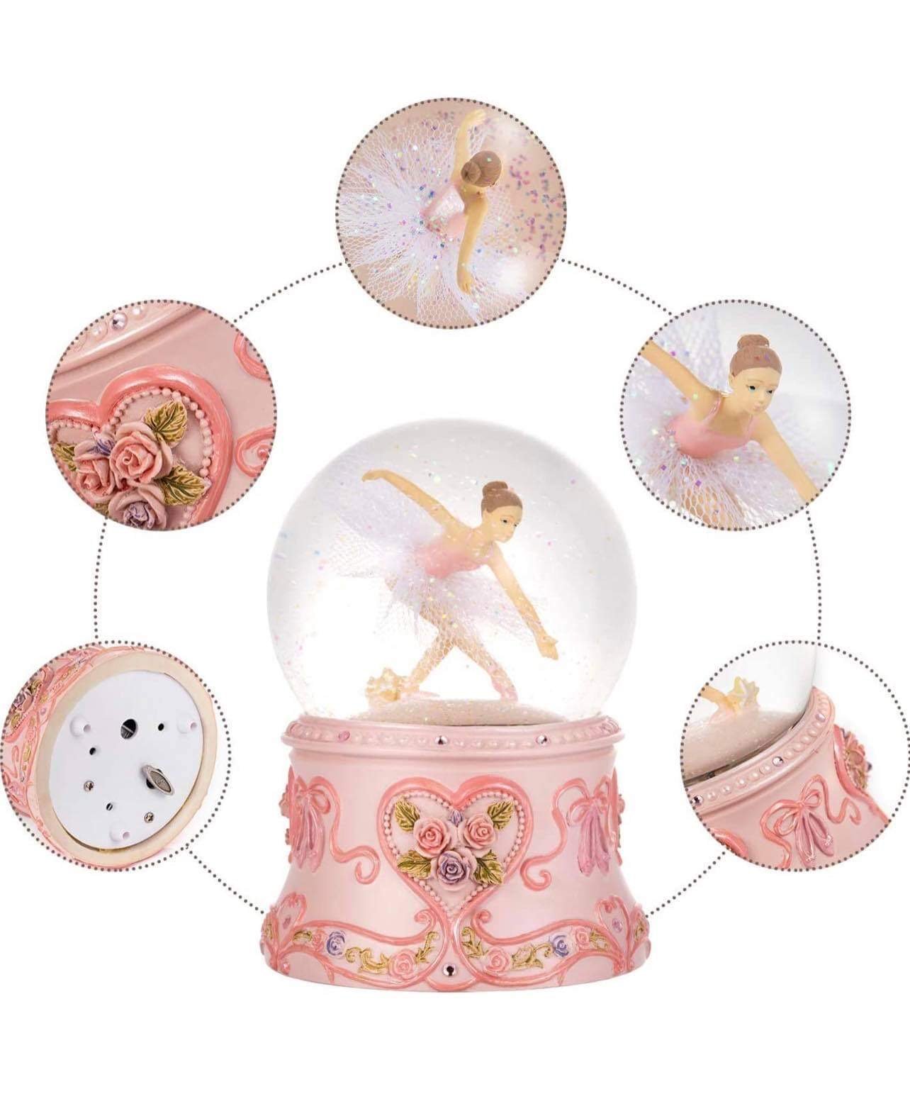 Glitter Ballerina Globe - Lola's Rooms
