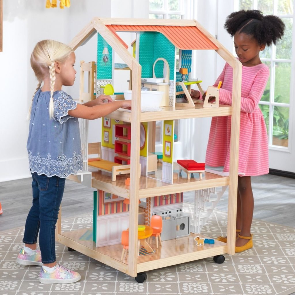 So Stylish Mansion Dollhouse with EZ KRAFT ASSEMBLY™ - Lola's Rooms