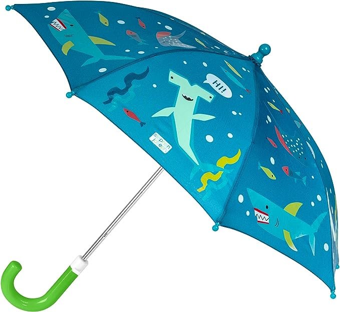 Colour Changing Umbrella - Shark - Lola's Rooms